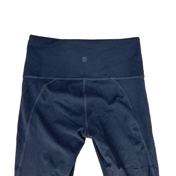 Athleta Black Skinny Ankle Leggings Size XS Pull On Yoga Workout Gym Stretch - Picture 5 of 9